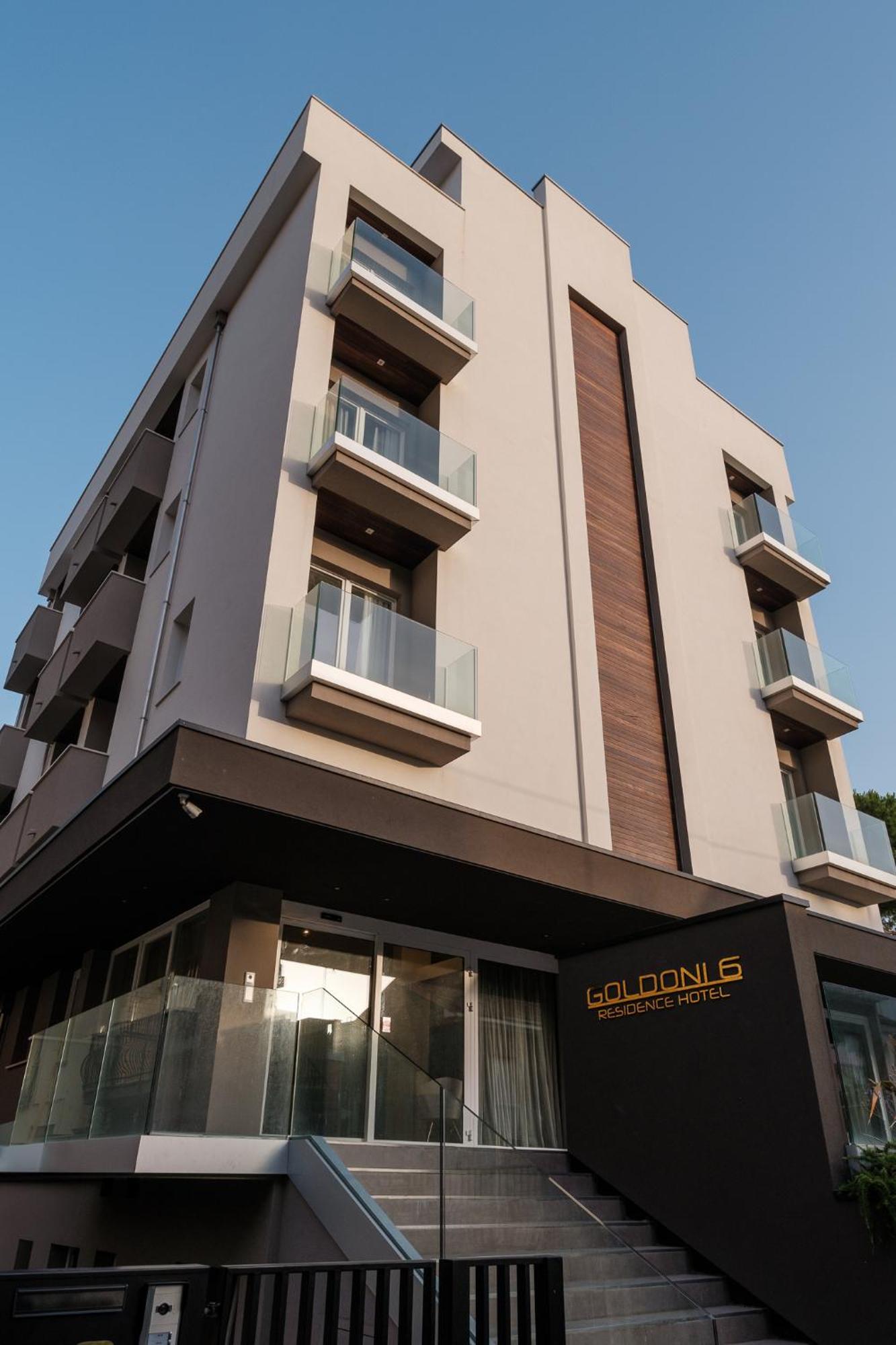 Residence Goldoni6 Suite Apartment リミニ エクステリア 写真
